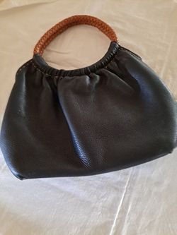 Fossil leather handbag