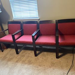 4 ARM CHAIRS 