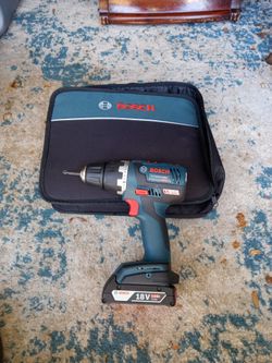 Bosch Drill 18v. Like New