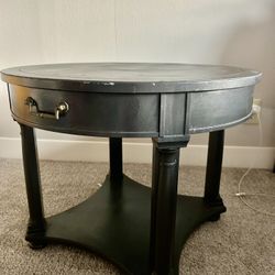 Vintage Table with Drawer – $15
