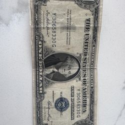Vintage U.S. Currency Collectible