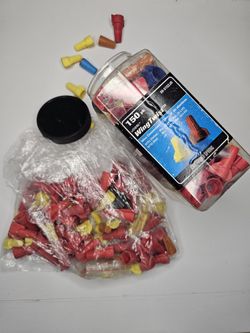 Commercial Electric Assorted (Blue, Orange, Yellow and Red) Standard Wire Connectors