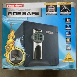 Fire Safe First Alert Digital Waterproof Brand New!!!