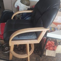 Nice Bar Stool Chair Douglas Furniture Bonded Leather