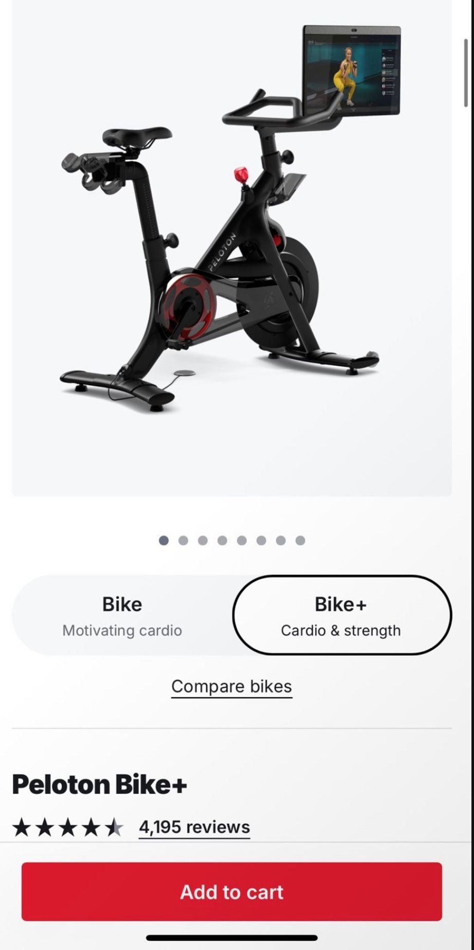 Peloton Bike Plus