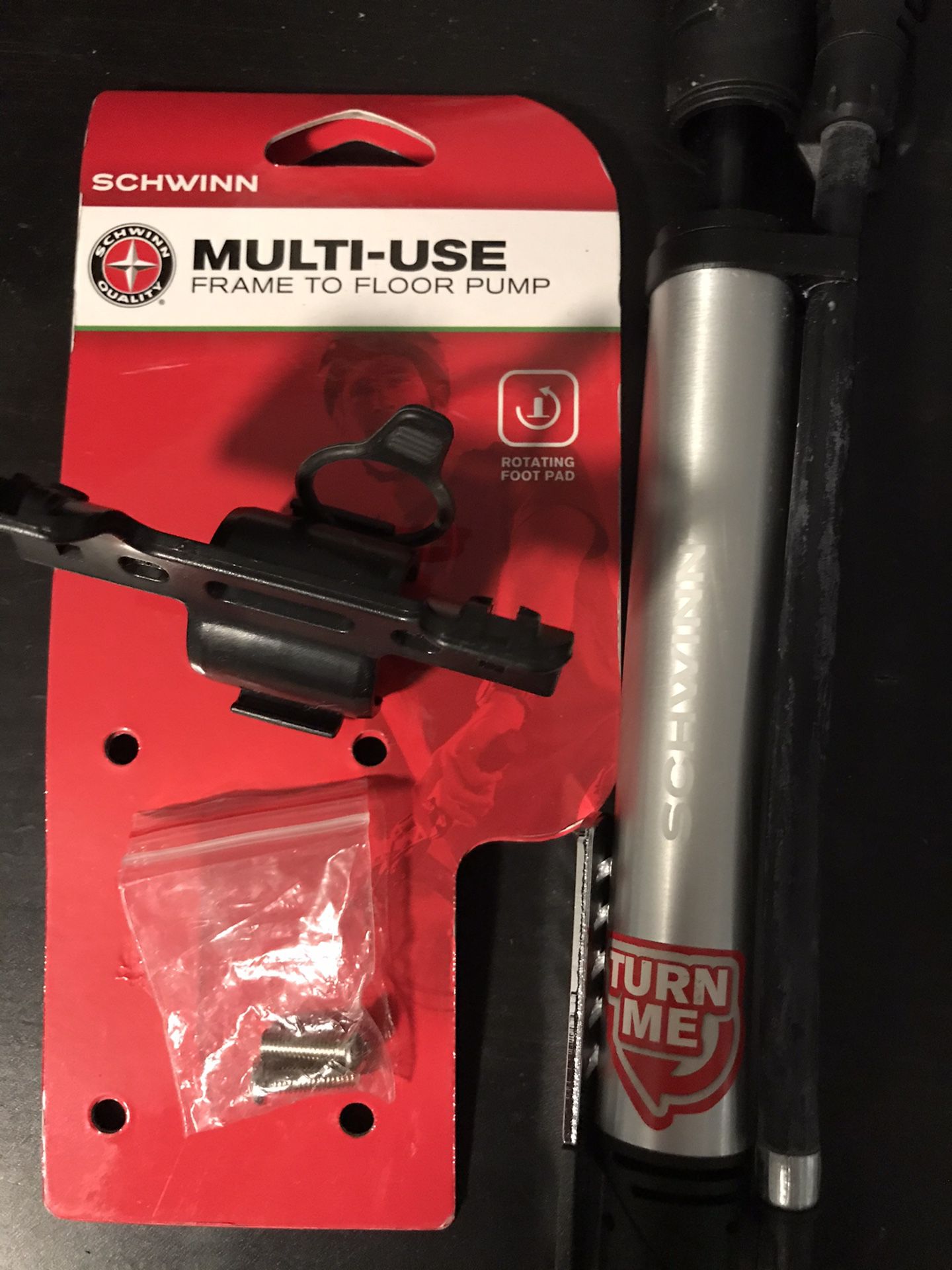 Schwinn mini bike pump and repair kit