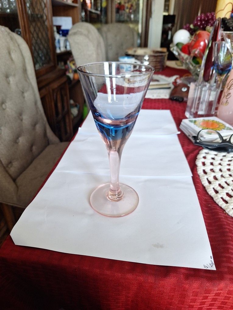 Christinenhutte 1980s Champagne Dessert Glass Set Of 4