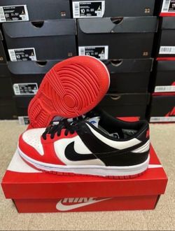 Nike Dunk Low NBA 75th Anniversary Chicago DO6288-100 GS Size 7Y Brand New