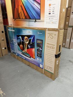 75 Inch Hisense ULED U75N 4K HDR Smart TV