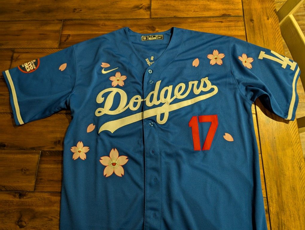 New Dodgers #17 Ohtani Jersey Tokyo Style