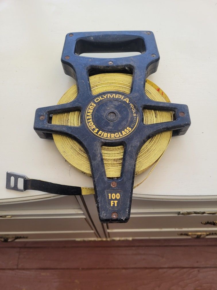 Olympia Surveyors 100 FT Measuring Tape 