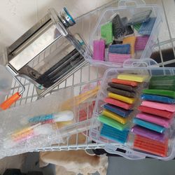 Professional Polymer Clay Kit + Oven & Pasta Machine