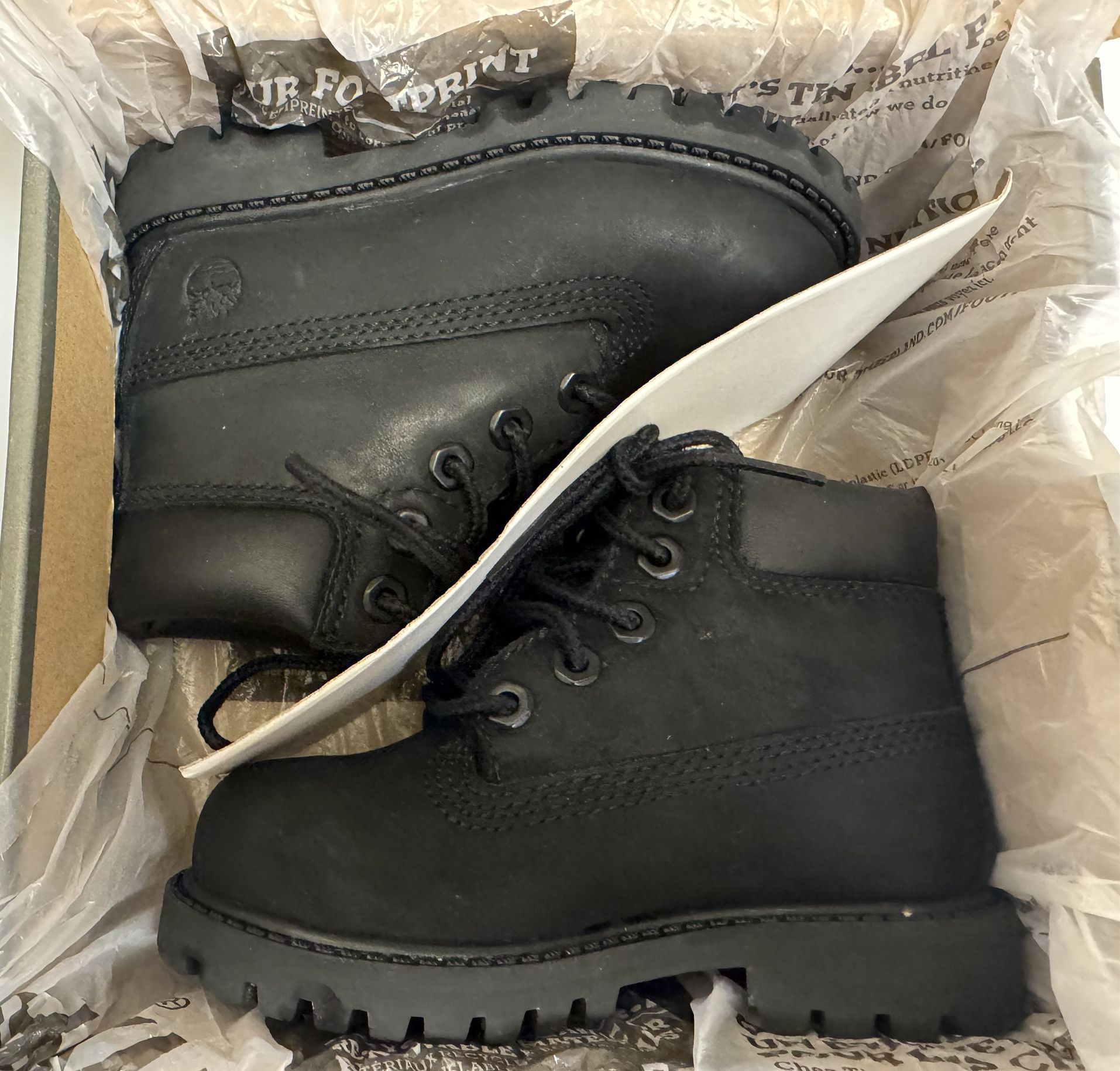 Timberland Waterproof 6” Boots ( Toddler 6.5C) Price Is FIRM