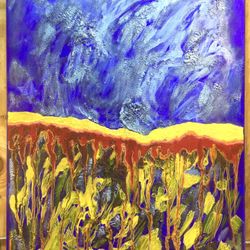 LAST SALE PRICE!!!! “Ukrainian Chaos” Original Painting .