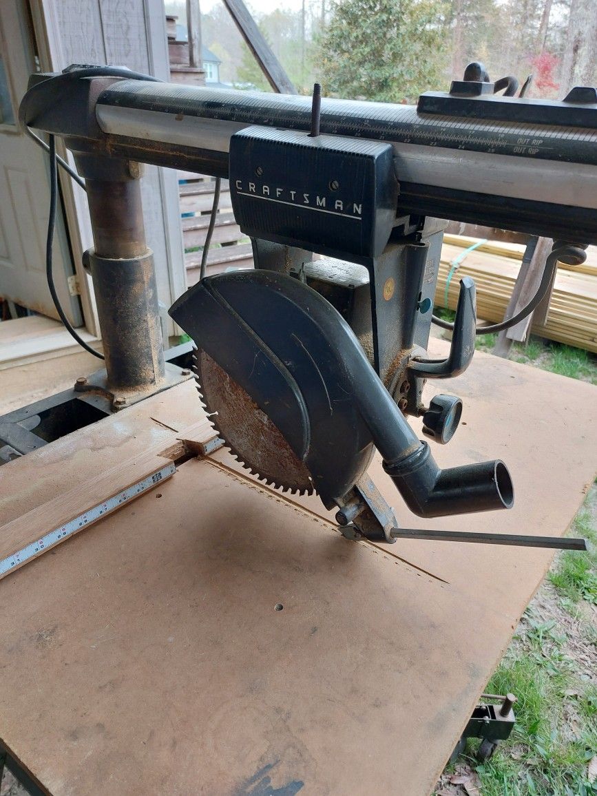 Sears Craftsman Radial Saw/post Sander Combo Tool