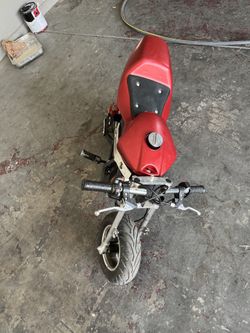 110cc pocket bike