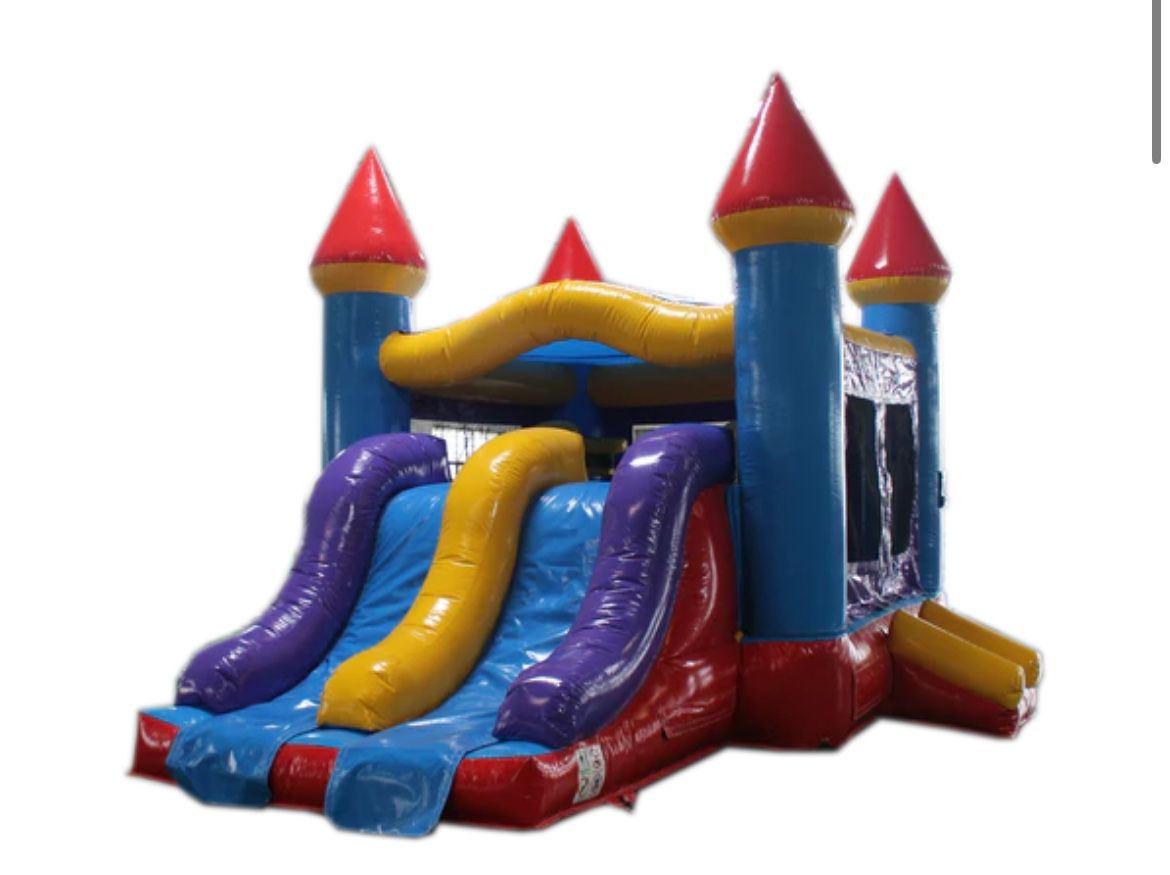 Commercial Bounce House W Slide