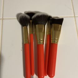 Brochas De Maquillage Y Estuche 