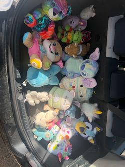 Pile of plushy toys