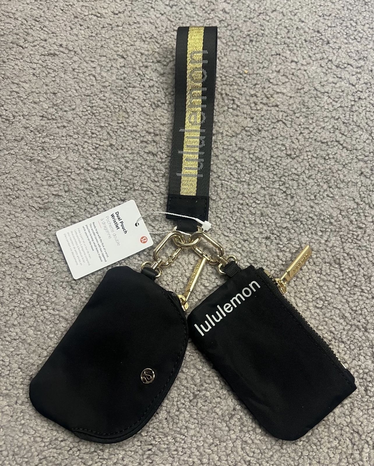Lululemon Dual Pouch Wristlet 