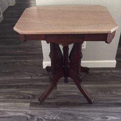 Antique Marble Top Table