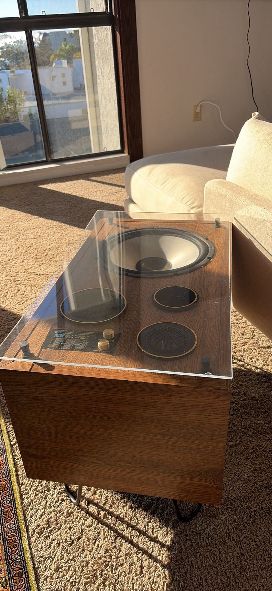 Custom Speaker Coffee Table