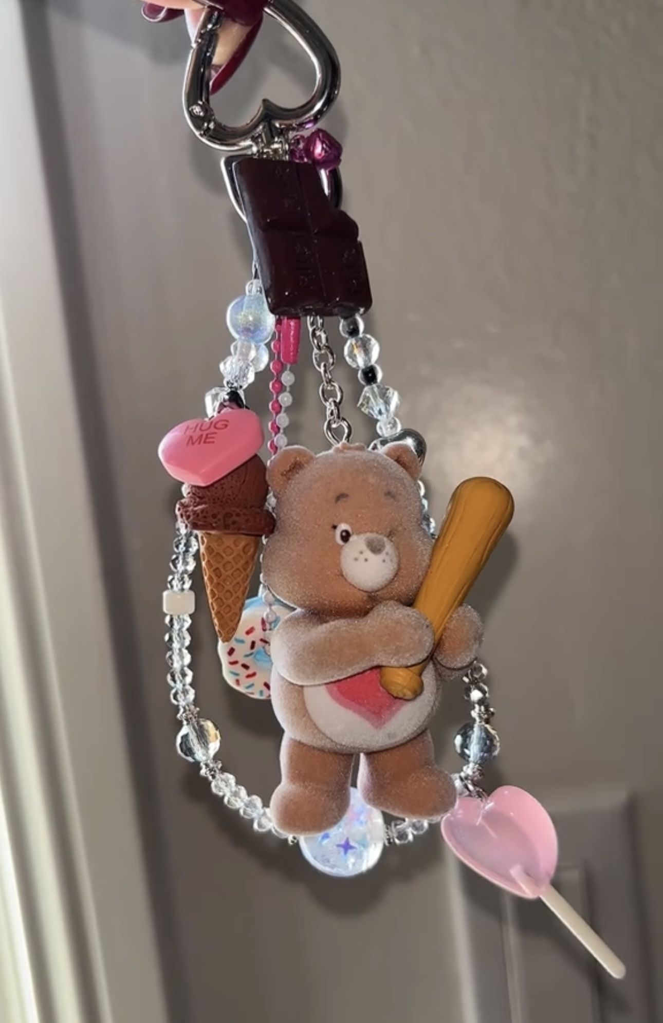 β¨π€ AVAILABLE: Care Bear Keychain β¨π€