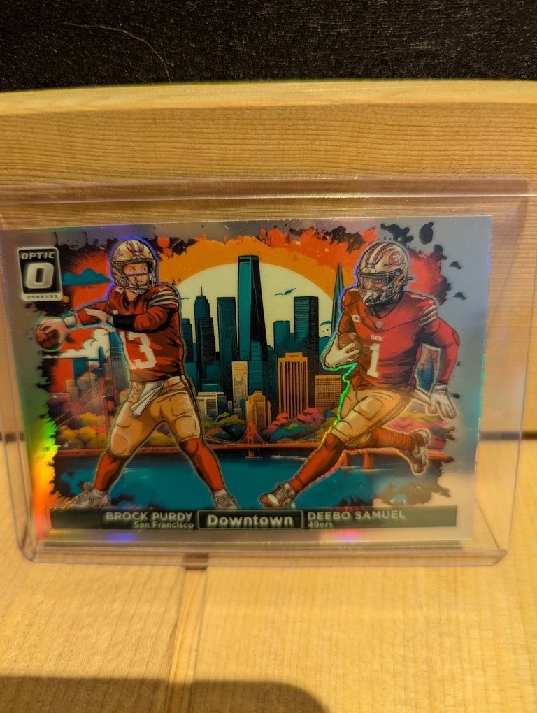 Brock Purdy Debo Samuel Duo downtown