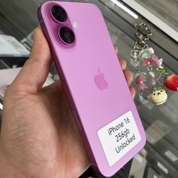 Pink iPhone 16 unlocked cash or $10 down
