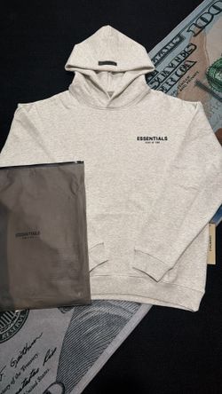 Light Oatmeal Essentials Hoodie