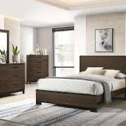 4 Piece queen bedroom set $699 on sale today limited stock