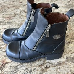 Women’s Harley Leather Boots 