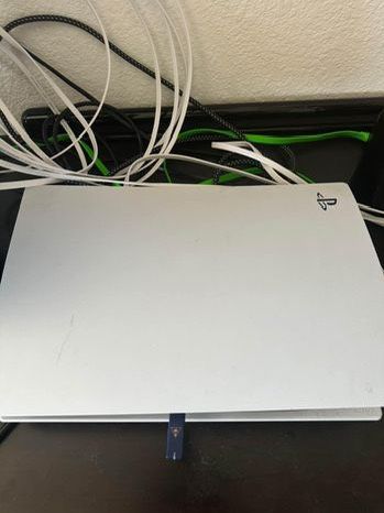 Ps5 With Turtle Beach Headset And Razer Monitor