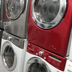 LG Washer And Gas Dryer Set For $719