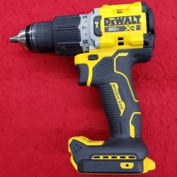 Dewalt DCD806 20V Max XR Lithium-Ion Cordless Brushless 1/2" Hammerdrill/Drill Driver - Tool Only - No Battery - No Charger - Working 