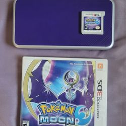 Nintendo 2DS Xl With Pokemon Moon