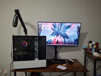 Gaming Setup/Gaming Pc/Monitor Set.