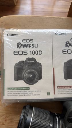 Cannon rebel sl1