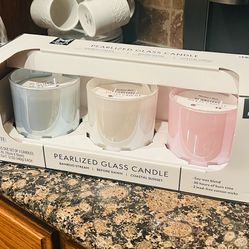 New Spring Candle Trio