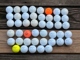 TaylorMade Golf Balls – 45 Ball Lot | RBZ, Burner, Tour Response, Soft Response & More | Used 3A/4A