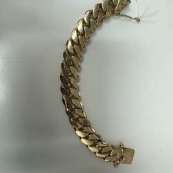 Cuban Bracelet (10Kart) 156 Grams !!!! $10,000