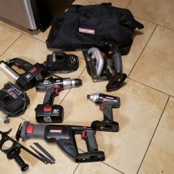 Craftsman 19.2volt Power Tool Set