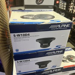 Alpine Subwoofers On Sale Today!