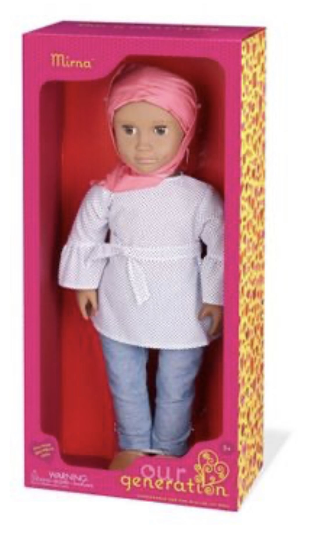 Brand New OUR GENERATION Muslim 18 inch American Girl Style 