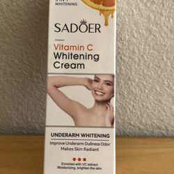 New vitamin C whitening cream