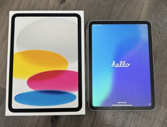iPad 10.9” Wi-fi + cellular 256GB
