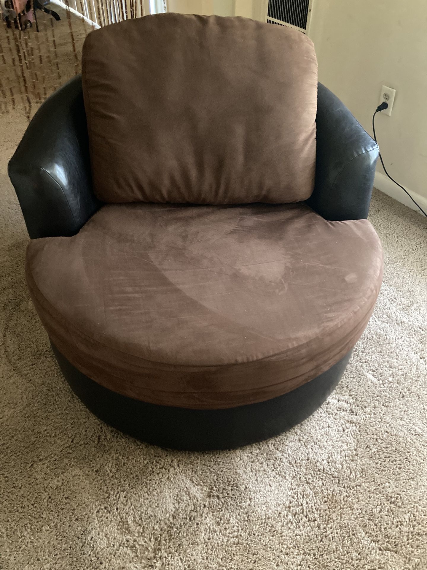 Accent  Leather Chair 