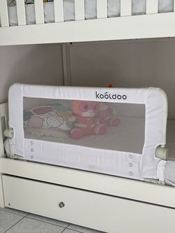 Kooldoo White Bed Rail Guard