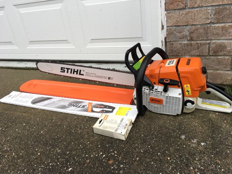 STIHL MS 440 MAGNUM CHAINSAW 28”inch brand new bar & chain ,great condition