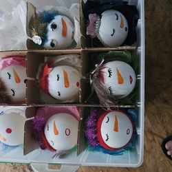 Hand Made Christmas Balls 